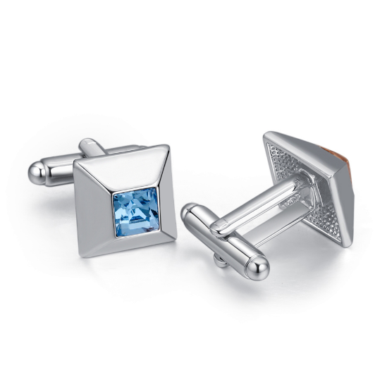 Cubic Cufflinks 27855 Only White