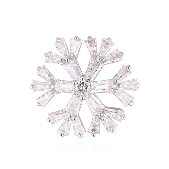 Snowflake brooch 30010