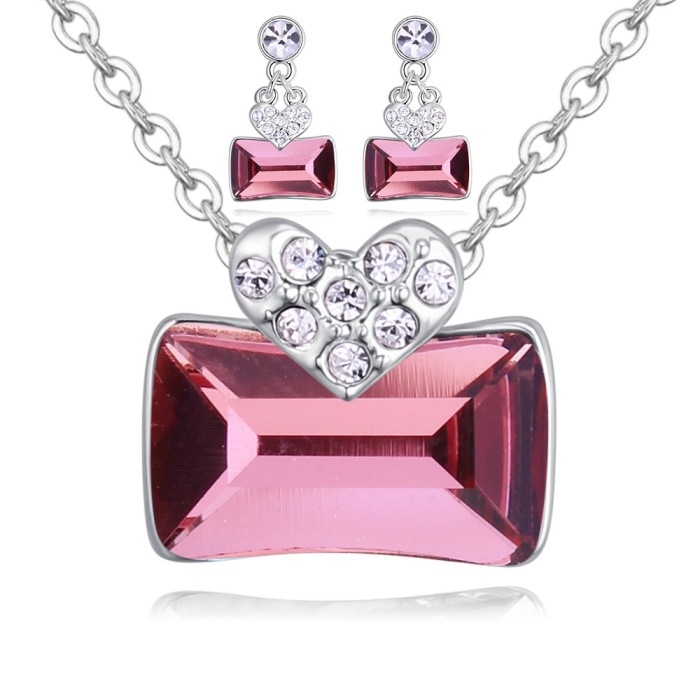 heart jewelry set 27113