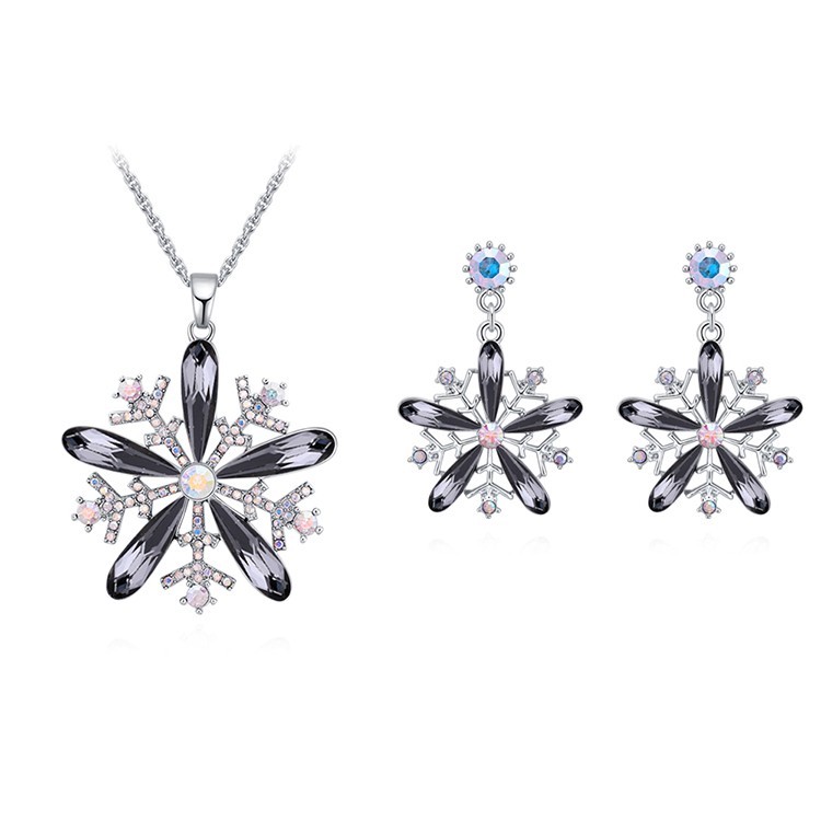 Snowflake jewelry set 30199