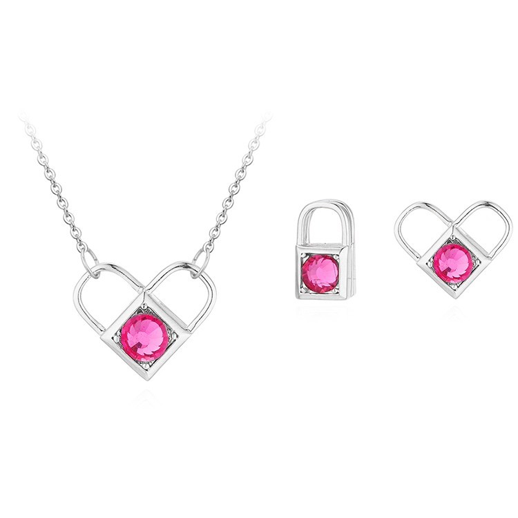 heart jewelry set 30693