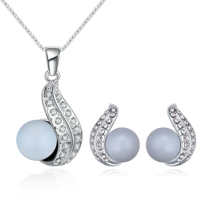 pearl jewelry set 29642