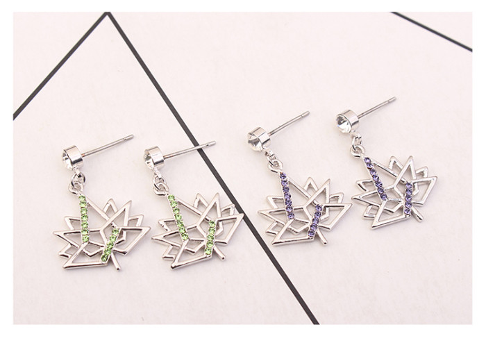 Maple leaf jewelry set 26898