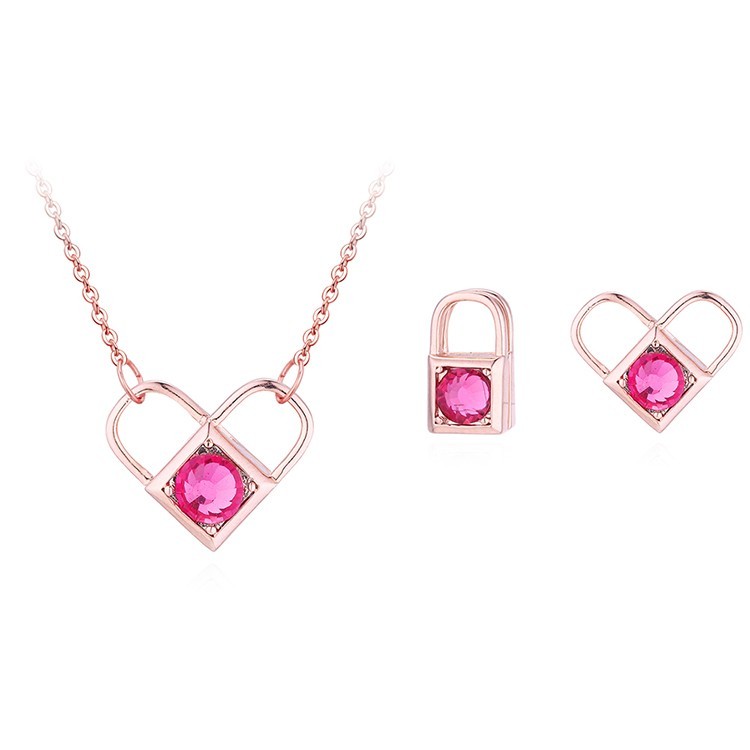 heart jewelry set
