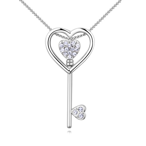 heart key necklace 26905