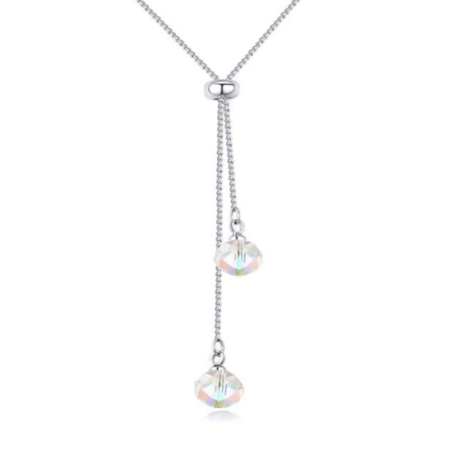 drop crystal necklace n26001
