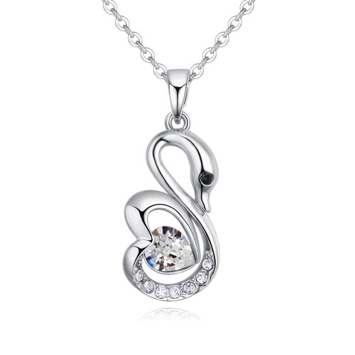 swan necklace 27086