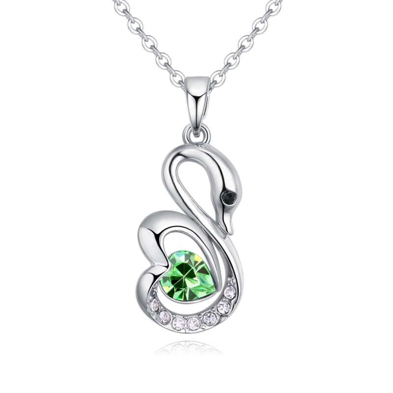 swan necklace