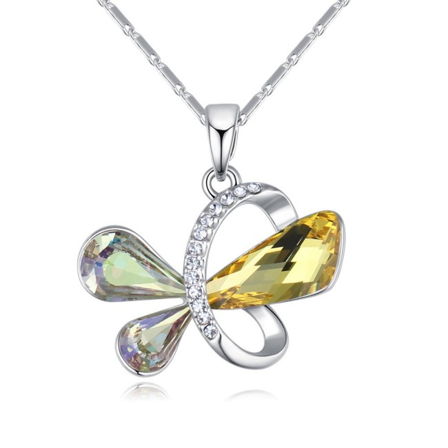 Bow necklace