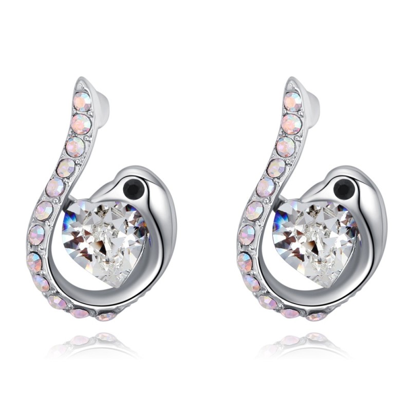 swan earring 27017