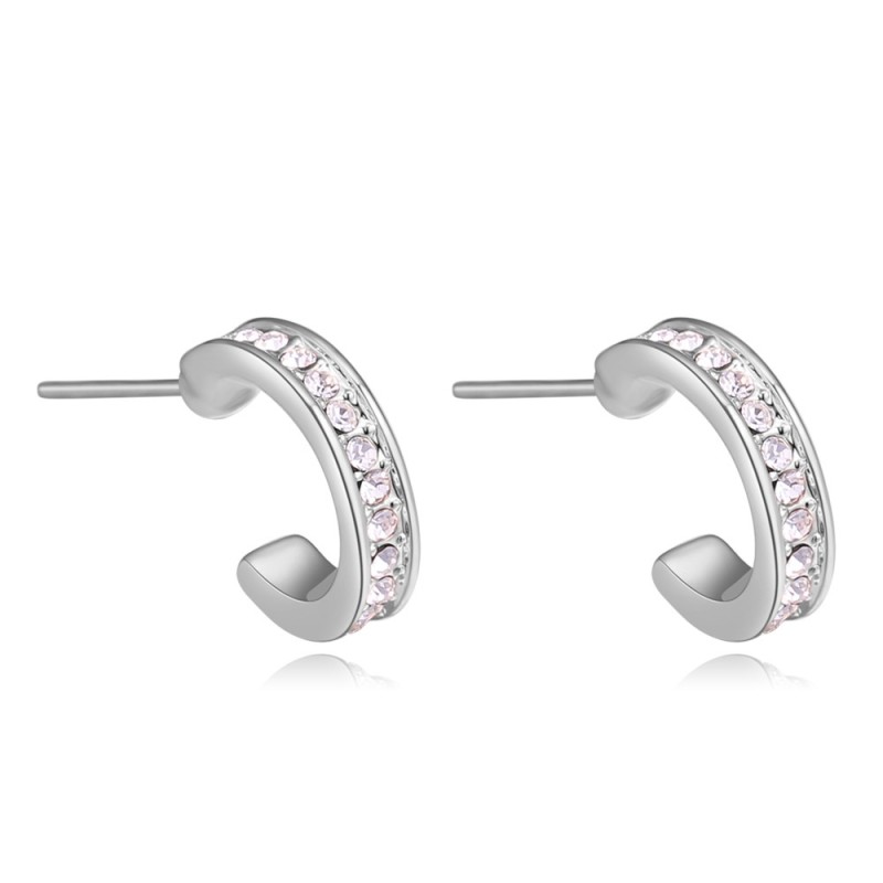 Semicircle earrings 27321