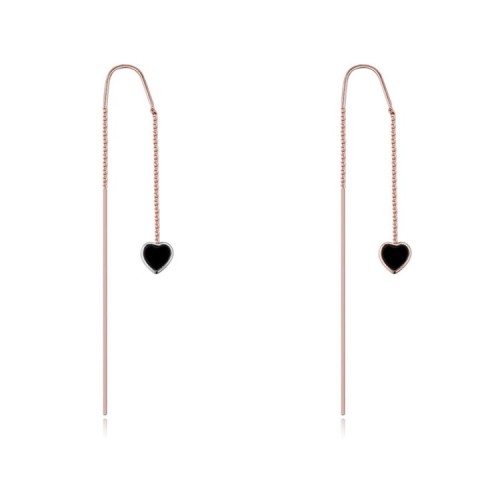 heart long earring 25930