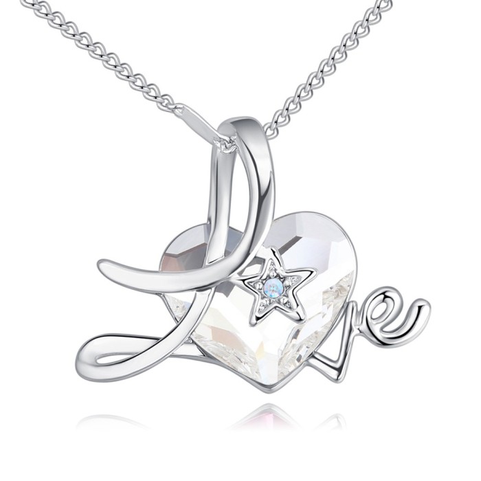 heart necklace 27341