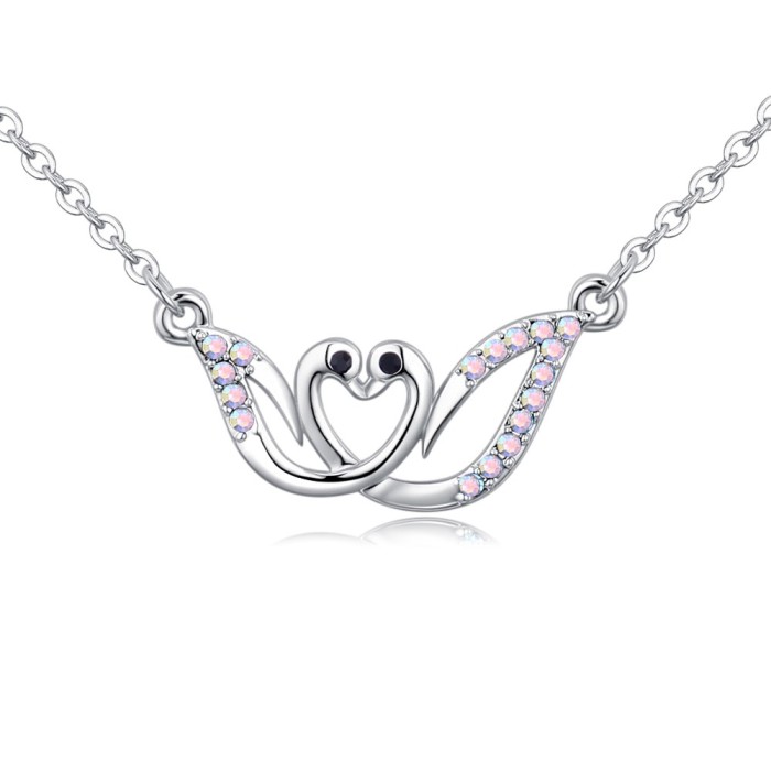 swan necklace 26753
