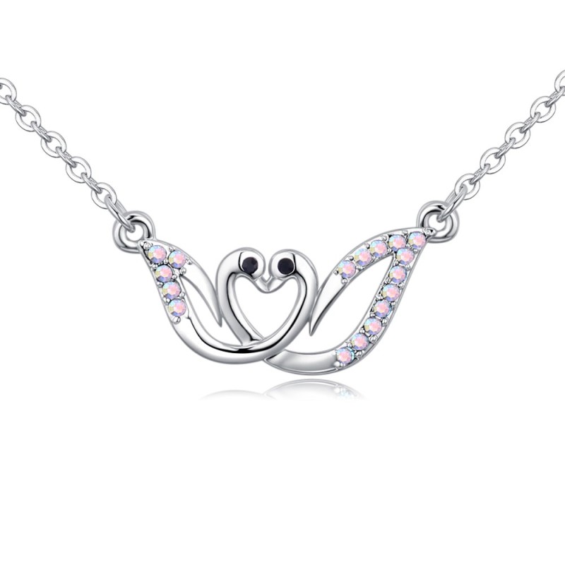 swan necklace 26753