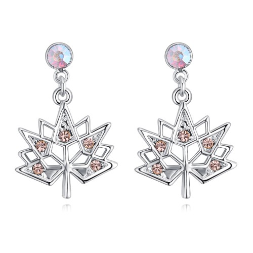 Maple leaf earrings 27143