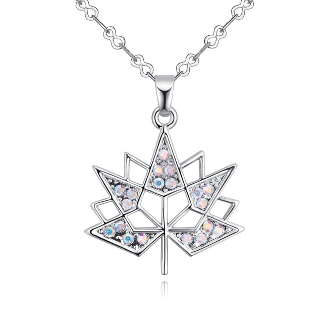 Maple leaf necklace 27133
