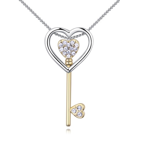 heart key necklace 26906