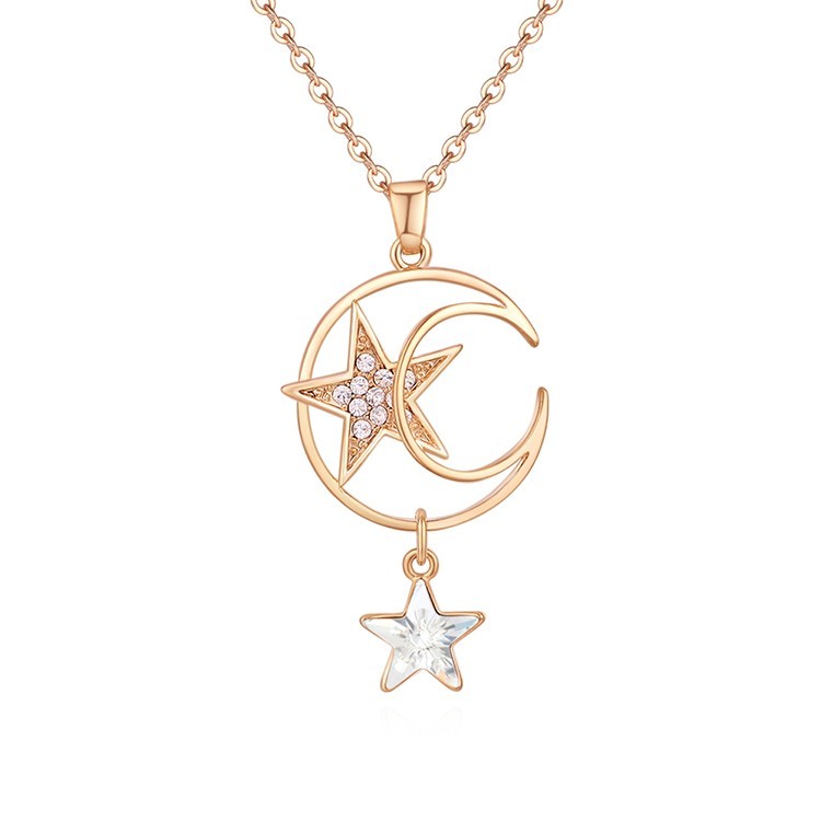 star moon necklace 30471