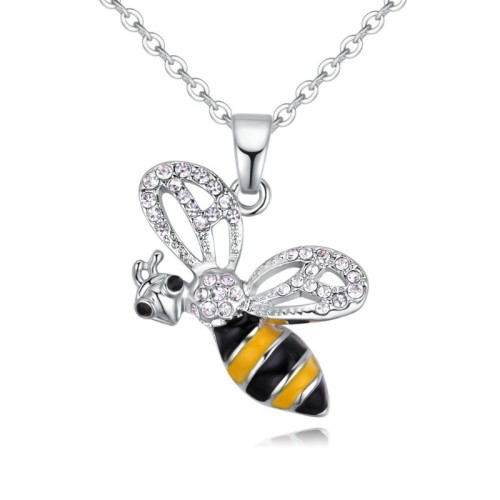 Bee crystal necklace 28821