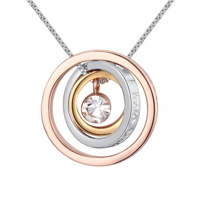 round crystal necklace 25883