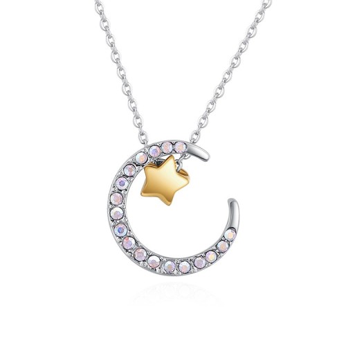 star moon necklace