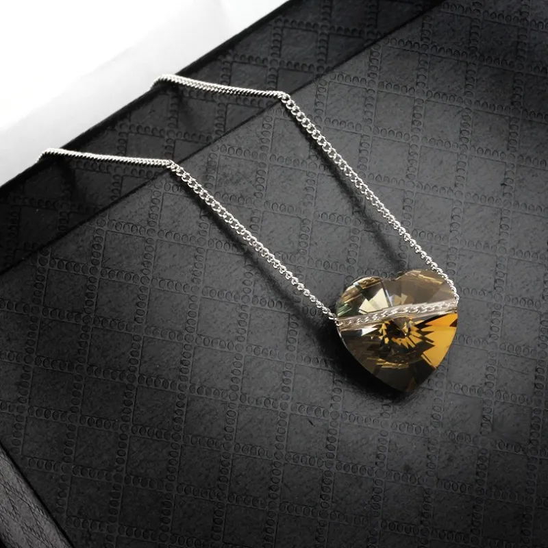 heart necklace 14mm