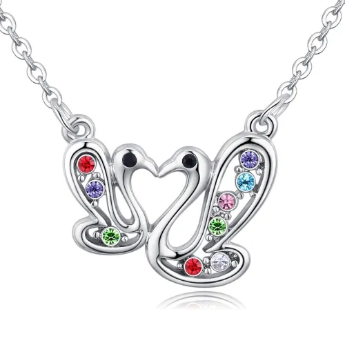 swan necklace