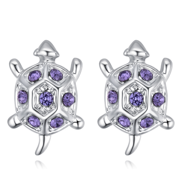 Turtle earrings 28412