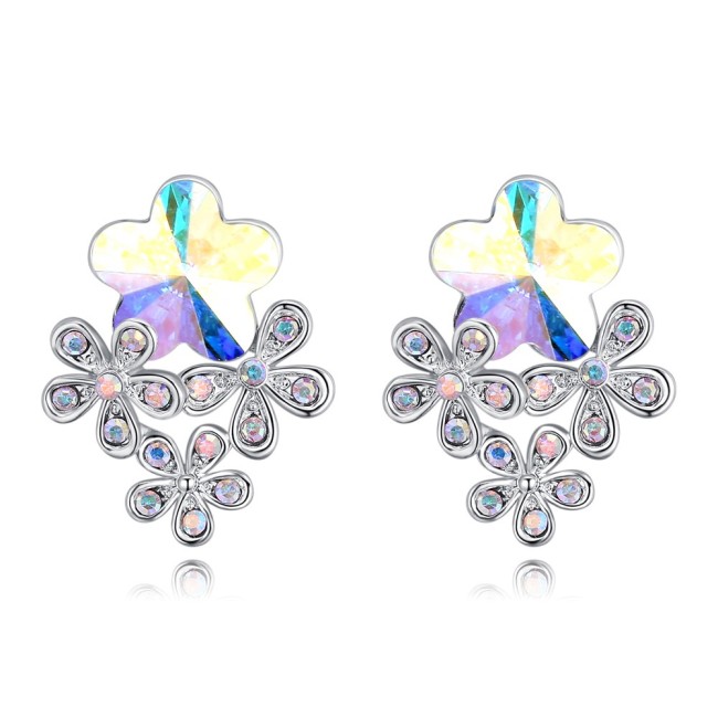 rose earring 27144