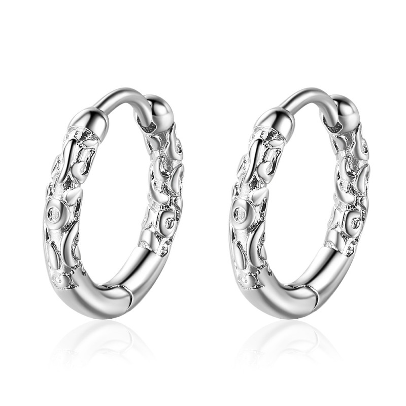 Hoop Earrings Korean-Style Earrings Sweet  Earings Fashion Jewelry Zx552