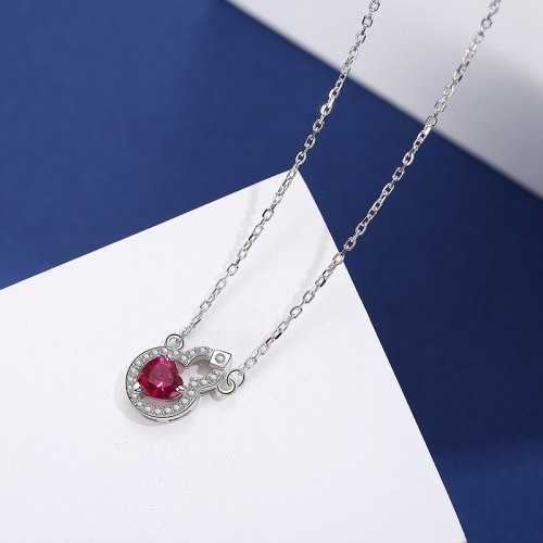 S925 Sterling Silver 2020 New Style Lovely Zircon Necklace Popular Small Jewelry Mla1919