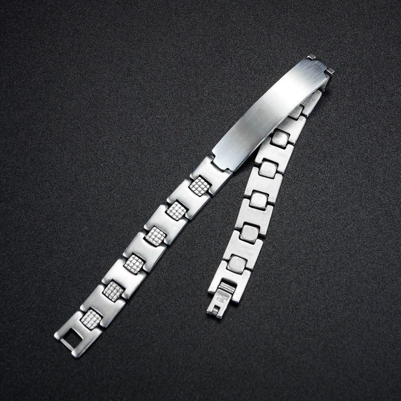 2020 New European and American Ornament Stainless Steel Adjustable Bracelet Men's Titanium Steel Bracelet Gb1045
