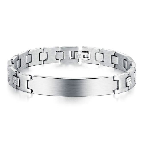 2020 New European and American Ornament Stainless Steel Adjustable Bracelet Men's Titanium Steel Bracelet Gb1045
