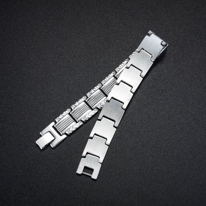 Korean Style Metal Bracelet Fashion Rock Adjustable Stainless Steel Bracelet Titanium Steel Men's Bracelet Gb1044