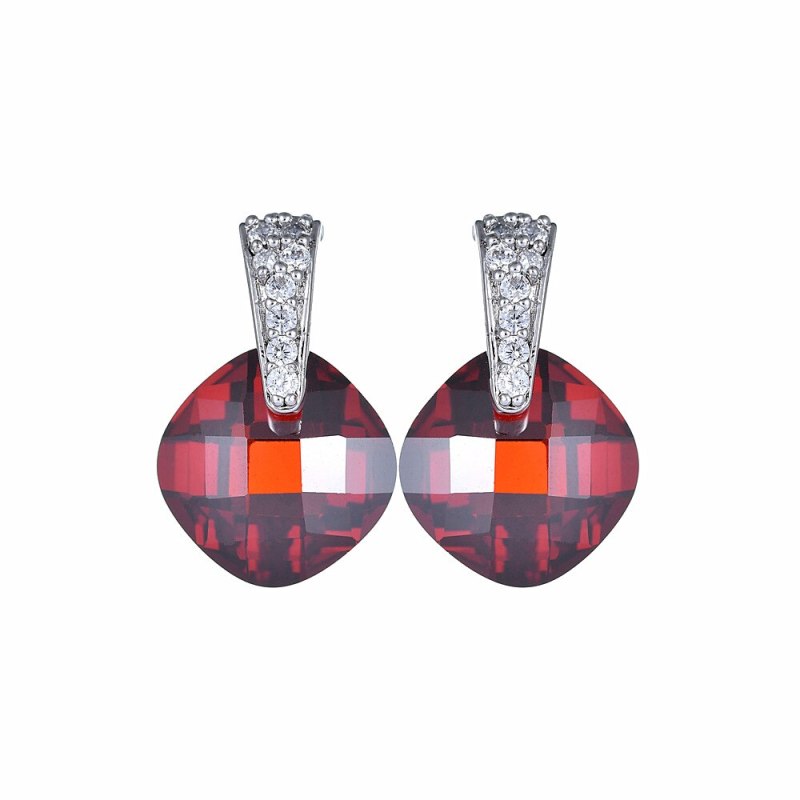 Double Turtle Crystal Stud Earrings AAA Zircon Inlaid Stud Earring Fashion Atmosphere Earring Jewelry Qxwe462