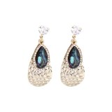 New Creative Drop Earrings Women Diamond Set Fashion Elegant Ear Stud S925 Sterling Silver Pin 138814