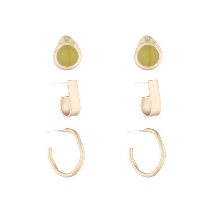 New Creative Earrings Fashion All-match S925 Silver Needle Stud Earrings Jewelry B-4881