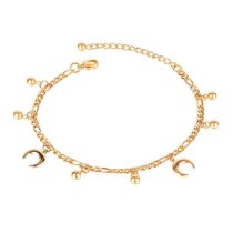 Gb122 of Ladies' Anklet Ornaments Plated with Rose Gold Titanium Steel Gb122