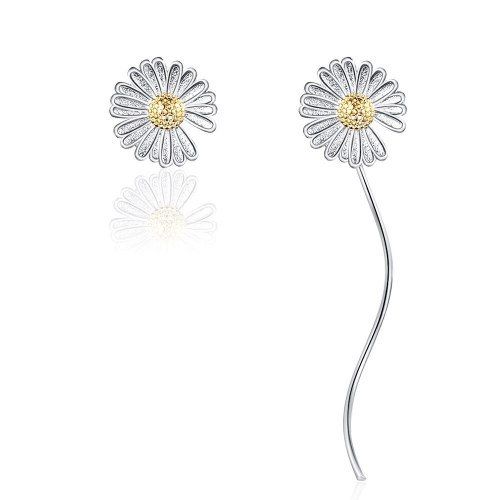 Little Daisy Stud Earrings Female New Flower Earrings Fresh and Long Tassel Earrings Sweet Earrings XzED898