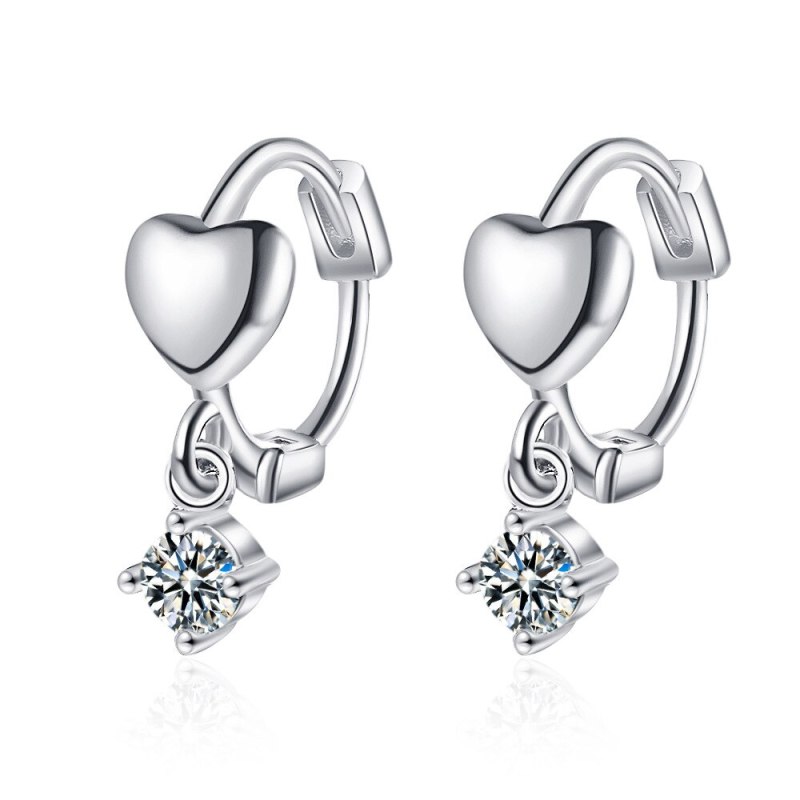 Love Ear Buckle Short Earrings High Quality Earrings Sweet Earrings 2020 New Earrings Female XzEH578