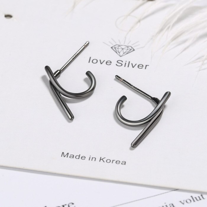 Personalized Geometric Stud Earrings New Fashion Stud Earrings Simple Women's Earrings Xzed915