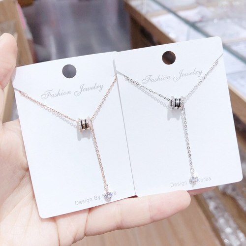 Light Luxury Small Waist Necklace Niche Clavicle Chain Fashion New Women's Necklace Wholesale