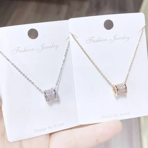 Small Waist Necklace Women's Korean-Style Simple Clavicle Chain Fashionable Temperament Pendant Necklace Women's Necklace