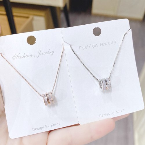 New Women's Fashion Necklace European and American Small Waist Pendant Clavicle Chain Necklace Jewelry