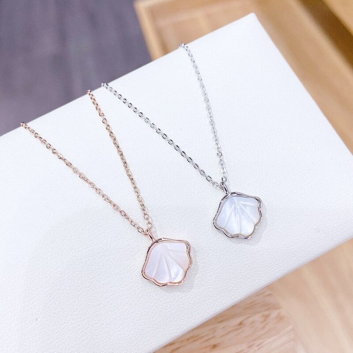 Starfish Fritillary Simple Elegant Necklace Clavicle Chain Artificial Shell Necklace Female Gift