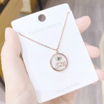 New Necklace Devil's Eye Fritillary Necklace Korean Necklace Ornament Wholesale