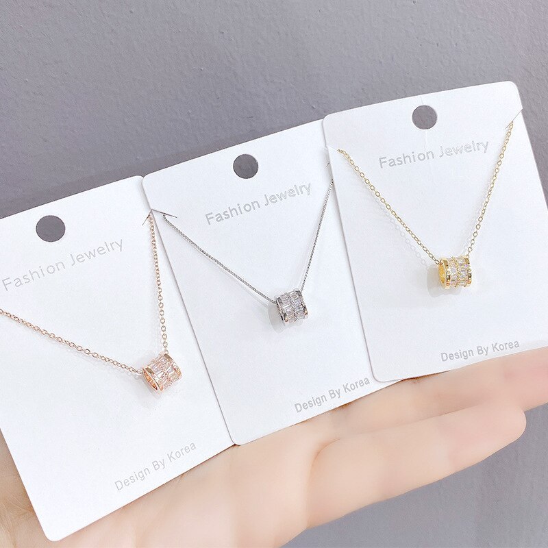 Fashionable Small Waist Necklace Women's Elegant New Fashionable Clavicle Chain Simple Pendant Ornament