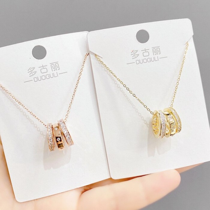 Small Waist Necklace Women's Elegant New Fashion Clavicle Chain Pendant Simple Ins Niche Jewelry Wholesale