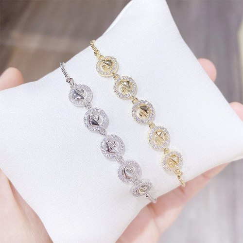 Korean Style Women's Bracelet Pull All-Match Bracelet Jewelry Wholesale S028